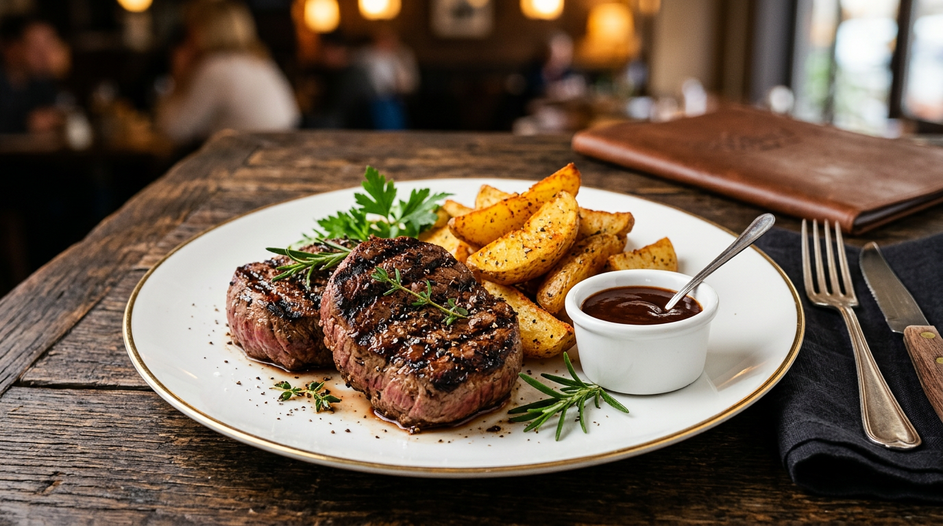 Медальон из вырезки